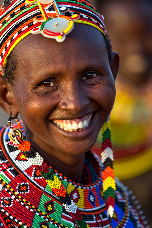 74a. Woman from the Rendile tribe   Kenya